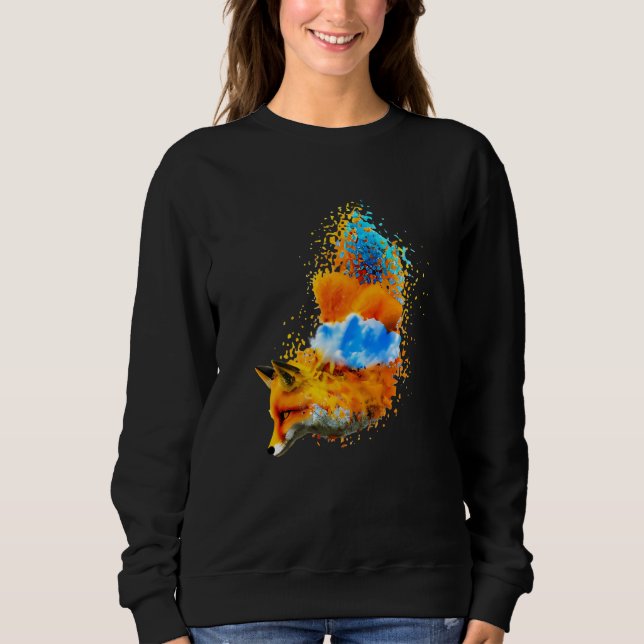 Camiseta Brushstroke Fox (Frente)