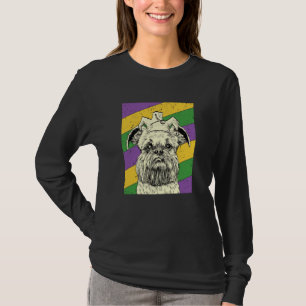 Camiseta Brussels Griffon Bobo Mardi Gras Mãe ou Pai de Cac