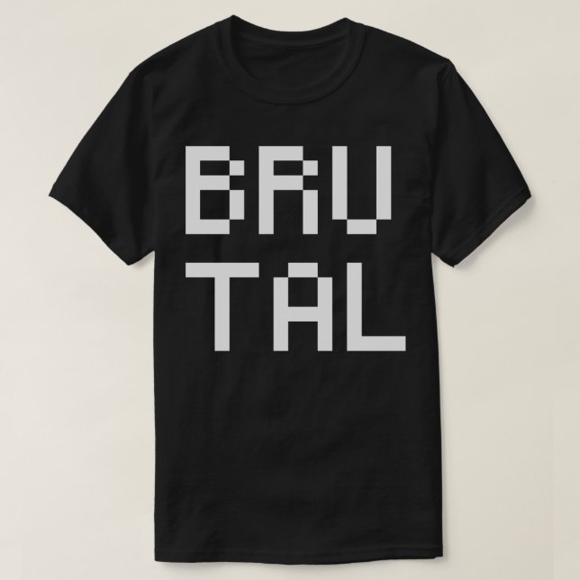 Camiseta Brutal 2 (Frente do Design)