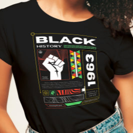 Camiseta Brutalismo do Mês da História Negra