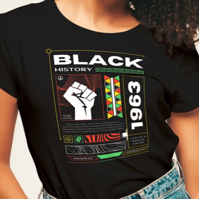 Camiseta Brutalismo do Mês da História Negra (Criador carregado)