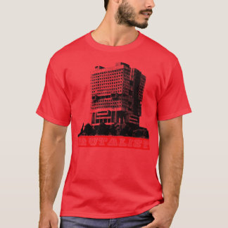 Camiseta Brutalista Arquitetura Brutalismo Casa dos soviéti