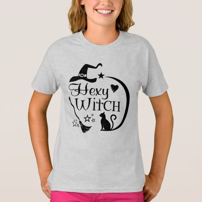 Camiseta Bruxa Aprendiz, Bruxa Feiticeira (Frente)