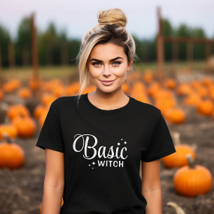 Camiseta Bruxa Básica Halloween