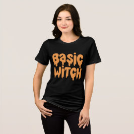 Camiseta Bruxa Básica Halloween