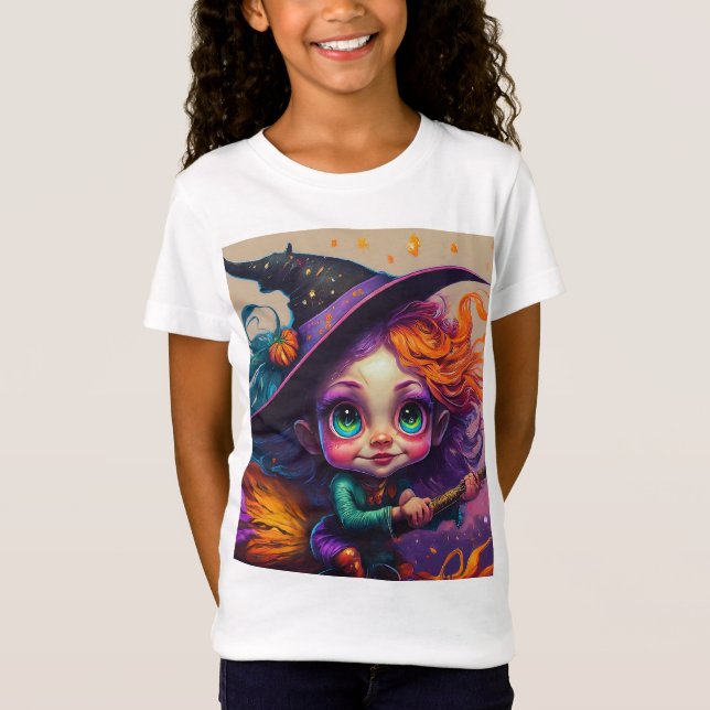 Camiseta Bruxa Bebê Doce (Frente)