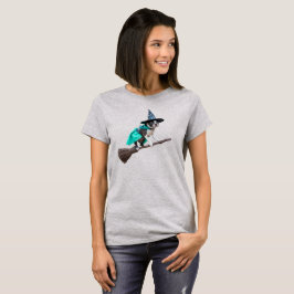 Camiseta Bruxa Bonita de Boston Terrier