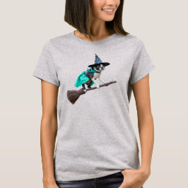 Camiseta Bruxa Bonita de Boston Terrier