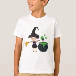 Camiseta Bruxa Bonita do Halloween