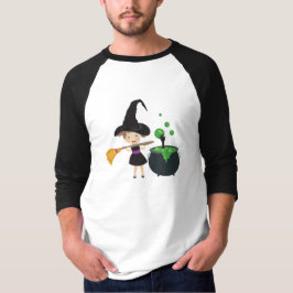 Camiseta Bruxa Bonita do Halloween