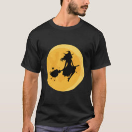Camiseta Bruxa bonito do Halloween