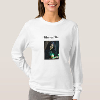 Camiseta Bruxa Bonito gótica, tema escuro