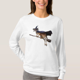 Camiseta Bruxa Canguru Engraçada
