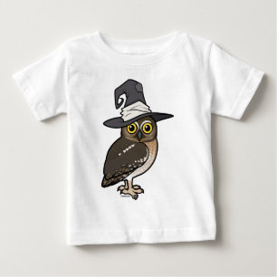 Camiseta Bruxa da coruja do duende de Birdorable