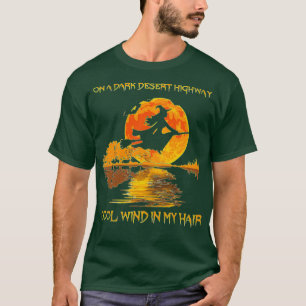 Camiseta Bruxa da Estrada do Deserto Hippie Dark