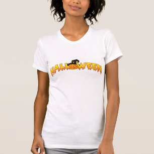 Camiseta bruxa-de-abóbora