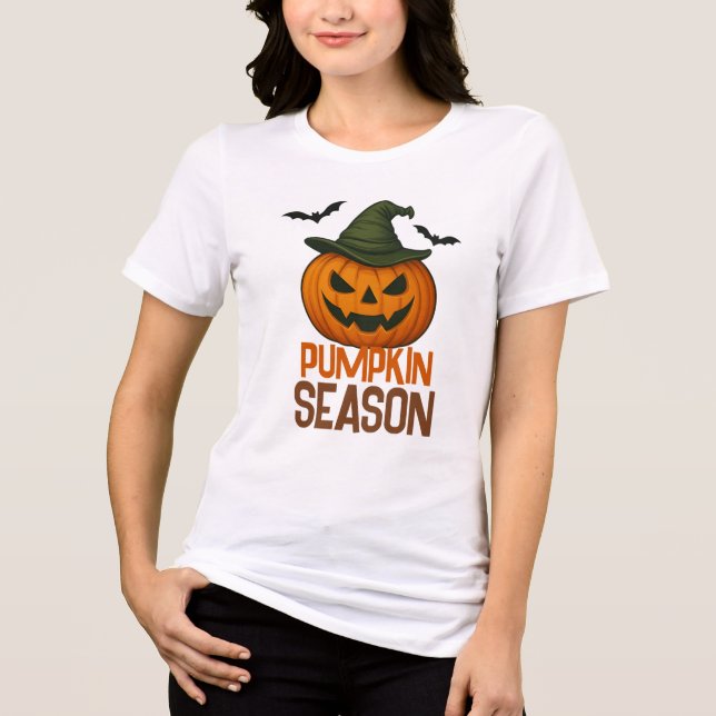 Camiseta Bruxa de Abóbora (Frente)
