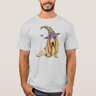 Camiseta Bruxa de Basset Hound