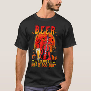 Camiseta Bruxa de Guitarra Elétrica Cerveja Boo Diz Trocadi