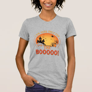 Camiseta Bruxa de Halloween Casa Assombrada Desenho Boo_1