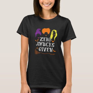 Camiseta Bruxa de Halloween com Morcego Não Deu Amuck a Nen