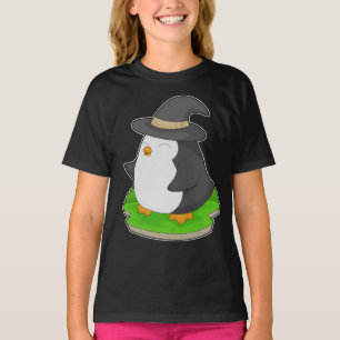Camiseta Bruxa de Halloween de Pinguin