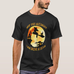Camiseta Bruxa De Halloween Porque Sim, Na Verdade, Eu Poss