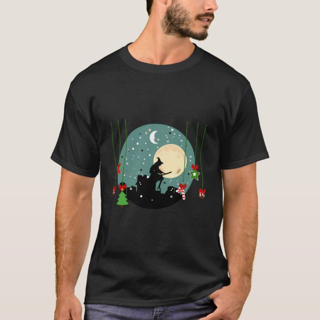 Camiseta Bruxa de Natal Feia Epiphany Pudim (Frente)