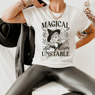 Camiseta Bruxa Divertida & Citação Halloween Bella Canva
