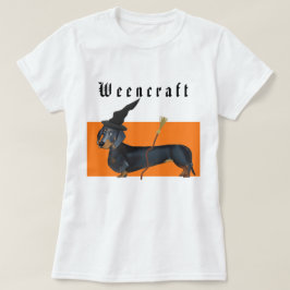 Camiseta Bruxa do Dachshund de Weencraft engraçada
