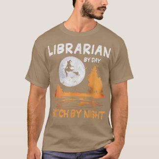 Camiseta Bruxa Do Dia Da Bibliotecária No Dia das Bruxas da