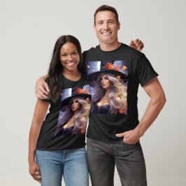 Camiseta Bruxa do Halloween