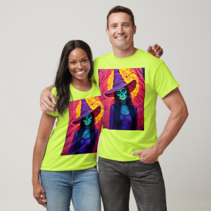 Camiseta Bruxa do Halloween com Design