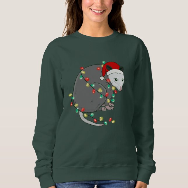 Camiseta bruxa do Natal santa claus (Frente)