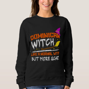 Camiseta Bruxa Dominicana Assustadora Feiticeira do Hallowe
