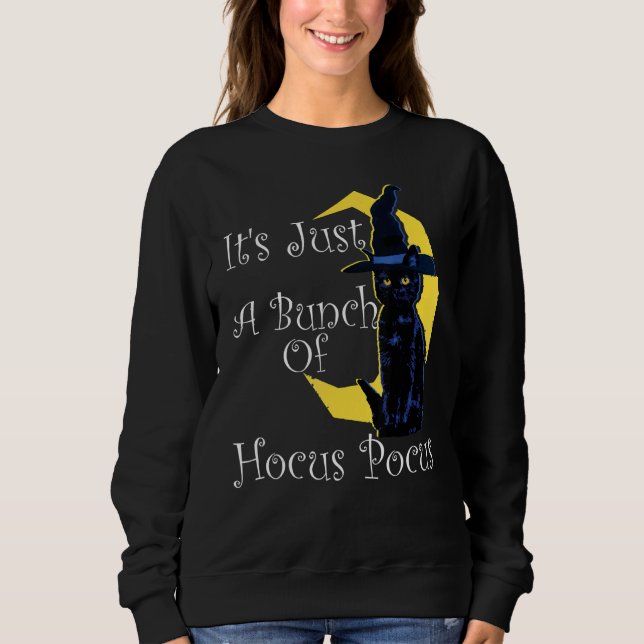 Camiseta Bruxa É Só Um Monte De Hocus Pocus Mares Assustado (Frente)