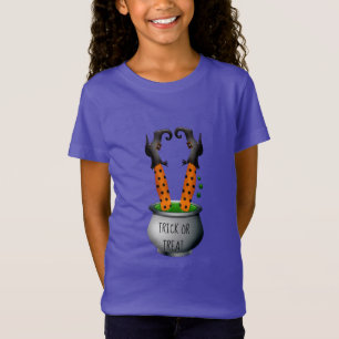 Camiseta Bruxa engraçada no tema do dia das bruxas de Culdr