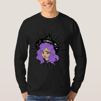 Camiseta Bruxa Engraçada Vibes de Bruxa Ruim Feliz Dia das