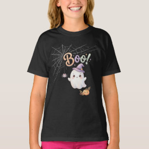 Camiseta Bruxa Fantasminha Fofa. Bu!