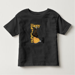Camiseta Bruxa Feliz de Halloween