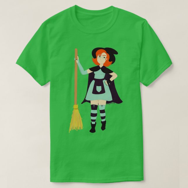 Camiseta Bruxa Florestal (Frente do Design)