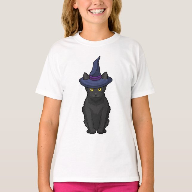 Camiseta Bruxa Gata (Frente)
