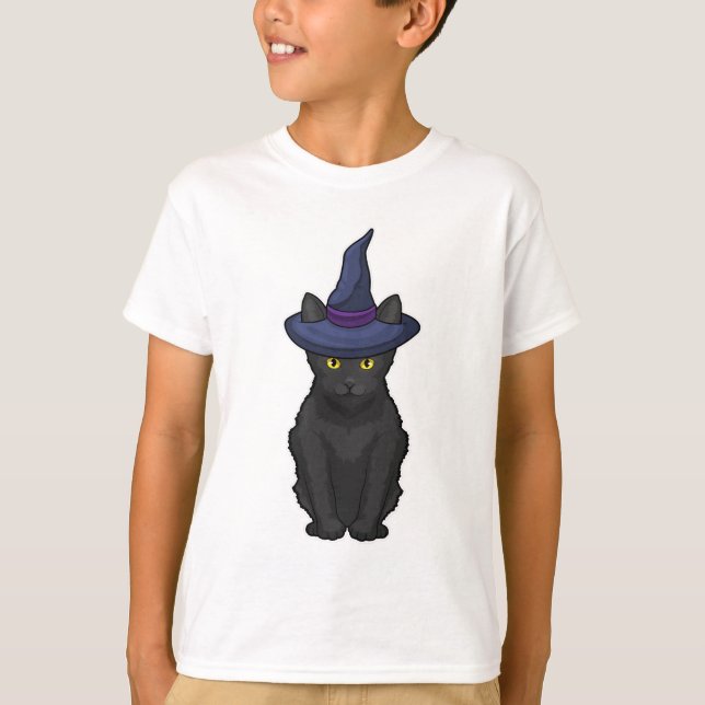 Camiseta Bruxa Gata (Frente)