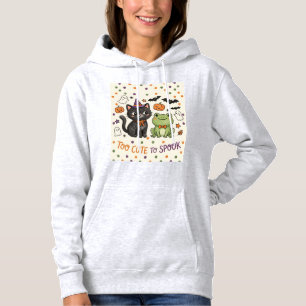 Camiseta Bruxa Gatinha Fofa de Halloween Muito Fofa para As