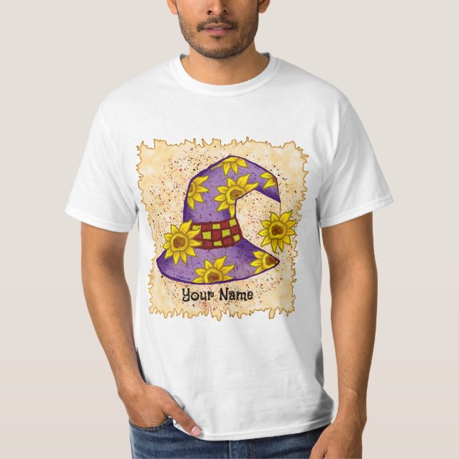 Camiseta Bruxa Girassol (Frente)