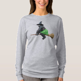 Camiseta Bruxa Gorila Engraçada