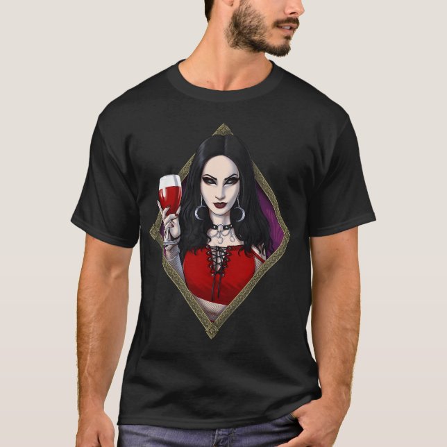 Camiseta Bruxa Gótica (Frente)