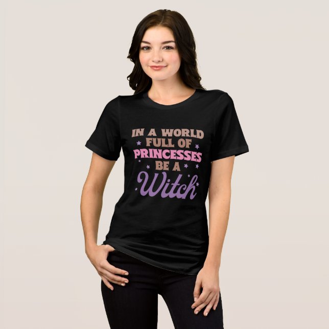 Camiseta Bruxa Halloween (Frente Completa)
