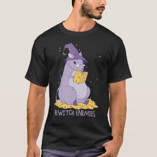 Camiseta Bruxa Mágica Pet Rat dos Inimigos que Dizem Bruxa