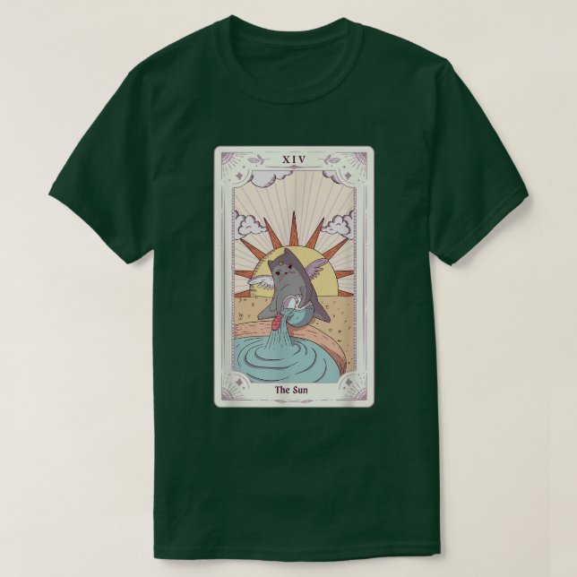 Camiseta Bruxa Mística Celestial Viba Lua Espiritual (Frente do Design)
